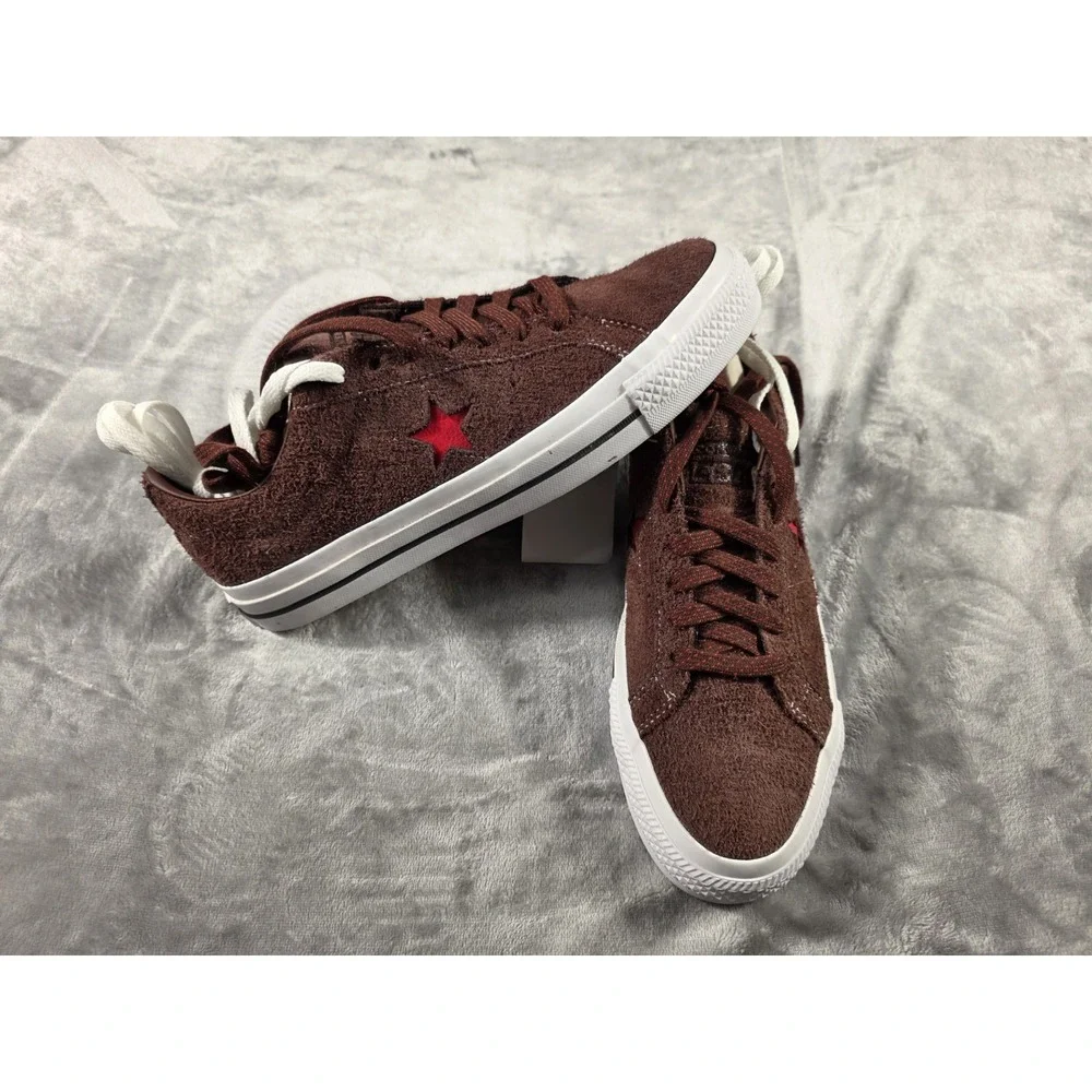 Converse One Star Pro Ox Eternal Earth Red White Skate Shoes 8.5 M/ 10 W‎